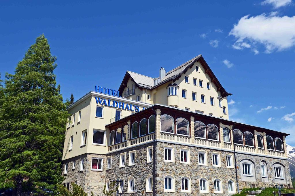 Hotel Waldhaus Am See St. Moritz Kültér fotó